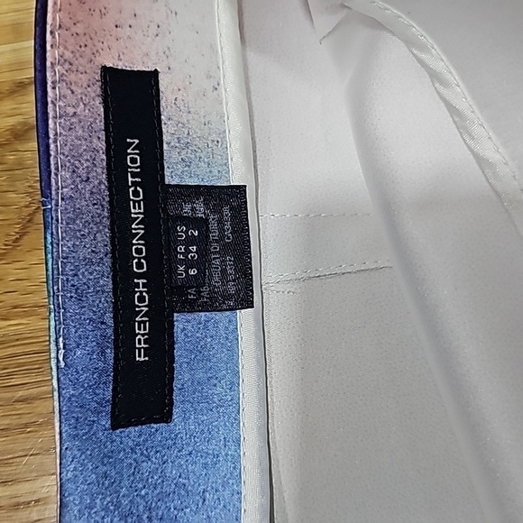 NWOT Y2K Retro French Connection Pastel Skirt Size 2 - Picture 4 of 4